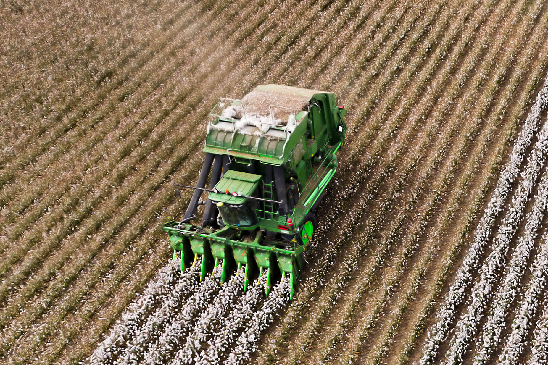 farming truck in the field